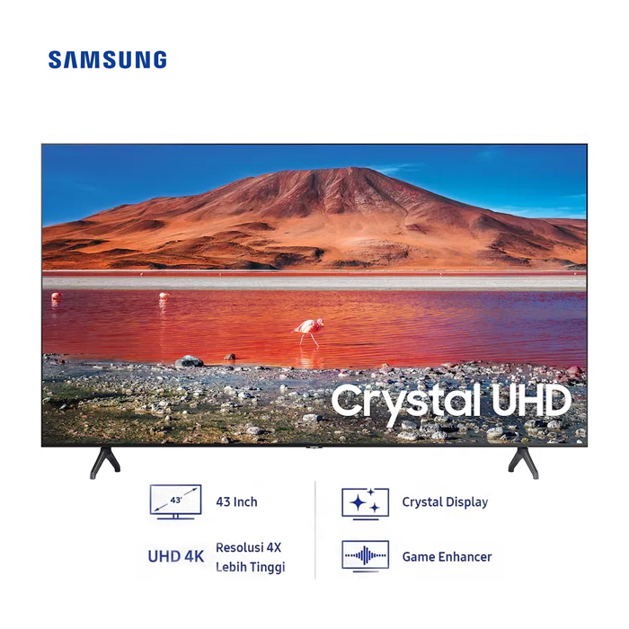 Samsung UHD 4K Smart LED TV 43 inch - 43TU7000